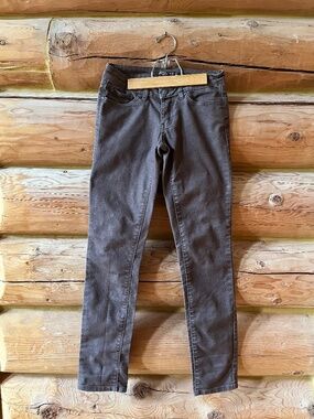 Prana Brown Skinny Jeans Low Rise Organic Cotton Stretch Pants 0/25